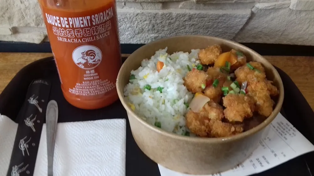 Riz Poulet Aigre Doux